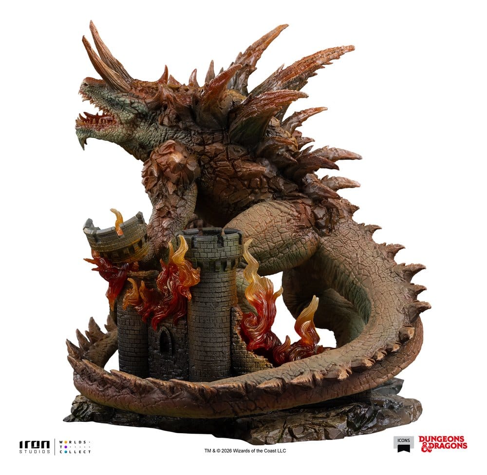 Iron Studios Dungeons & Dragons Tarrasque Tarrasque Icons Statue
