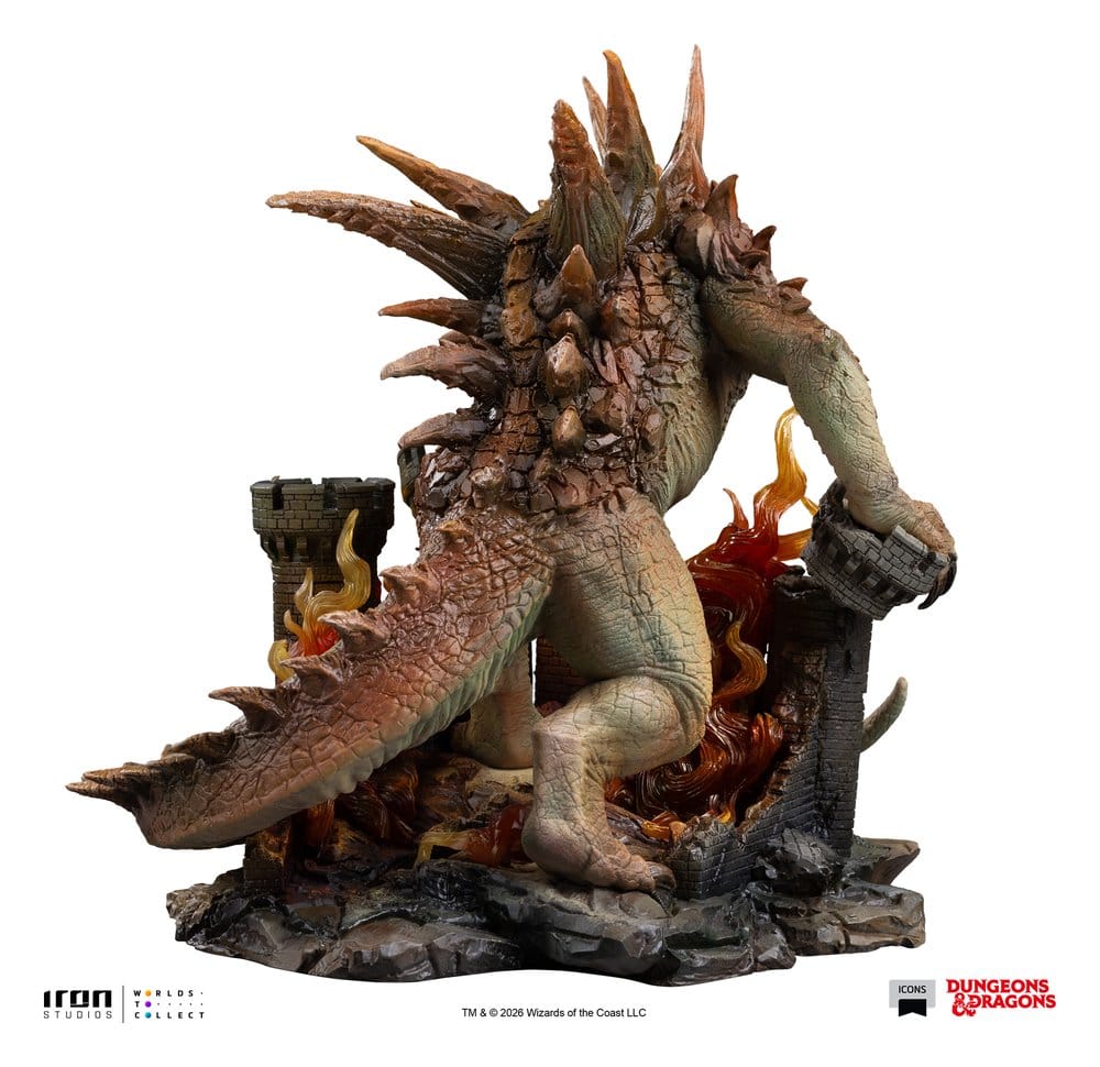 Iron Studios Dungeons & Dragons Tarrasque Tarrasque Icons Statue