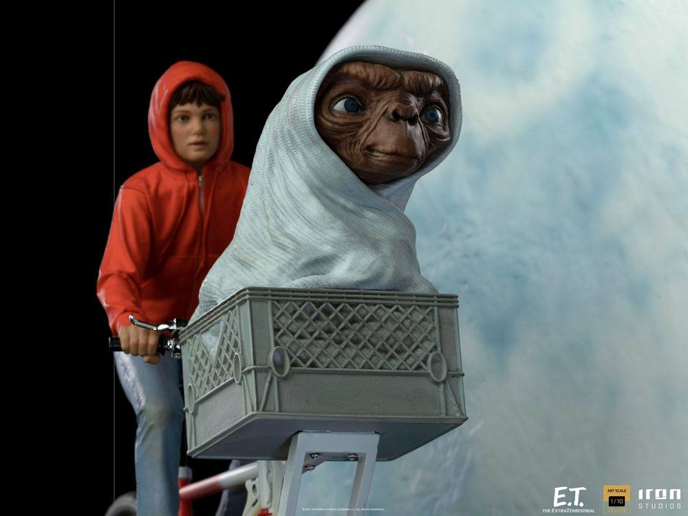 Iron Studios E.T. Der Außerirdische E.T. & Elliot 1/10 Deluxe Art Scale Statue