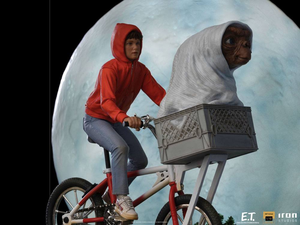 Iron Studios E.T. Der Außerirdische E.T. & Elliot 1/10 Deluxe Art Scale Statue