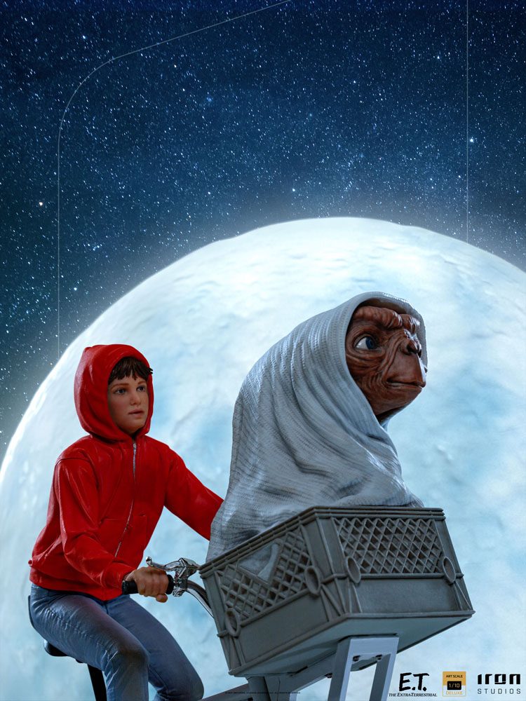 Iron Studios E.T. Der Außerirdische E.T. & Elliot 1/10 Deluxe Art Scale Statue