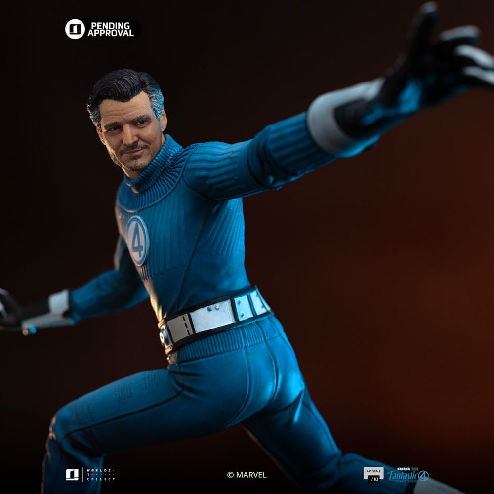 Iron Studios Fantastic Four Mr. Fantastic and H.E.R.B.I.E Art Scale 1/10 Statue