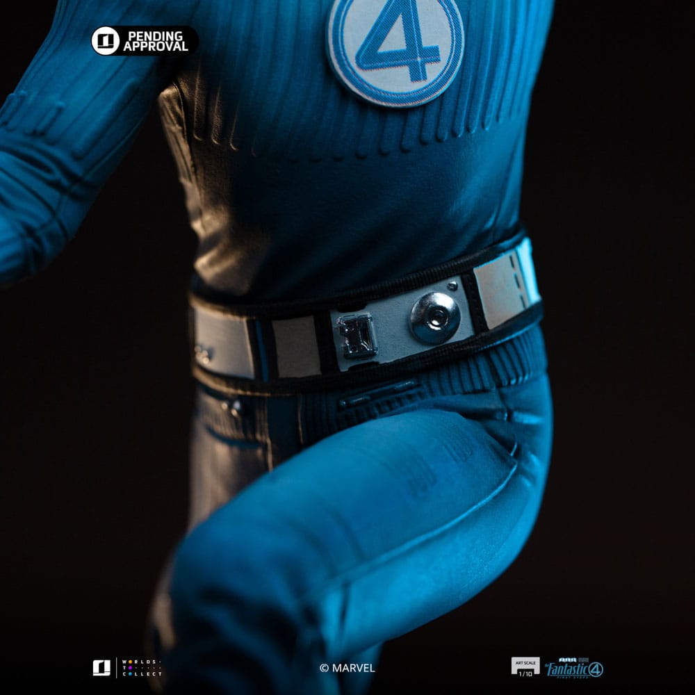 Iron Studios Fantastic Four Mr. Fantastic and H.E.R.B.I.E Art Scale 1/10 Statue