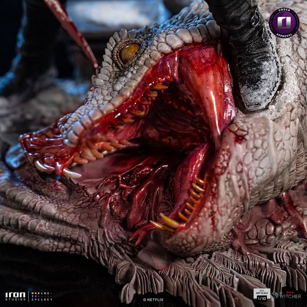 Iron Studios Geralt of Rivia The Witcher 1/10 BDS Art Scale Statue