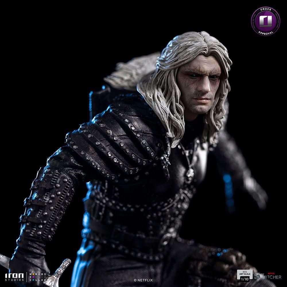 Iron Studios Geralt of Rivia The Witcher 1/10 BDS Art Scale Statue