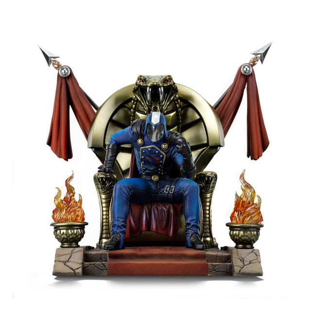 Iron Studios GI Joe Art Scale Statue Cobra Commander 1/10 Statue