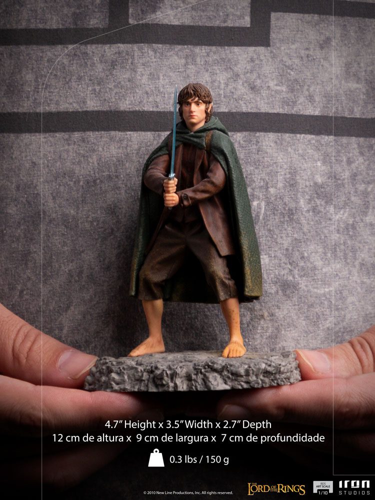Iron Studios Herr der Ringe Frodo BDS Art Scale 1/10 Statue