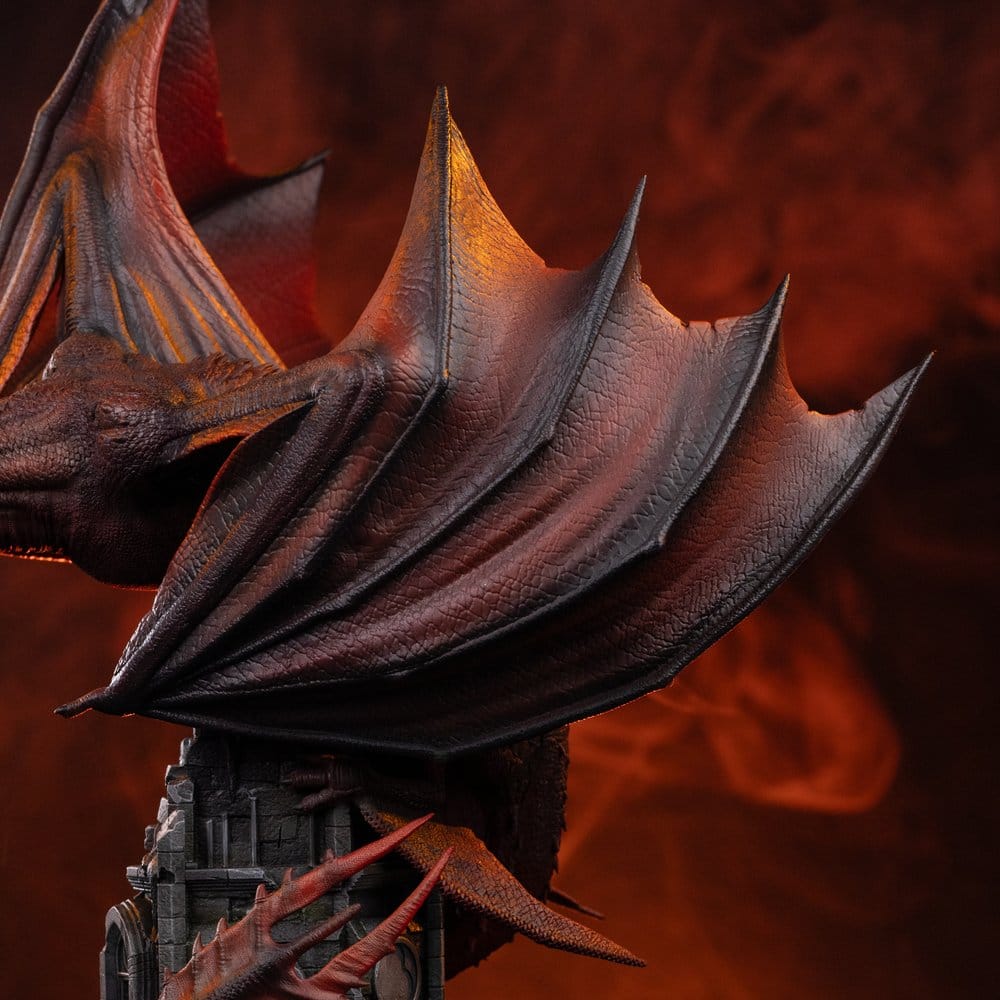 Iron Studios House of the Dragon Icons Caraxes Statue