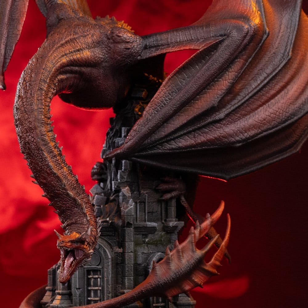 Iron Studios House of the Dragon Icons Caraxes Statue