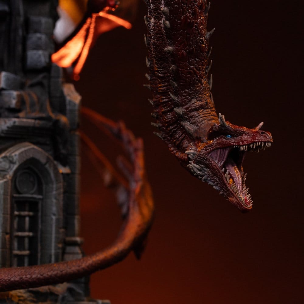 Iron Studios House of the Dragon Icons Caraxes Statue