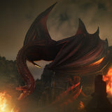 Iron Studios House of the Dragon Icons Caraxes Statue