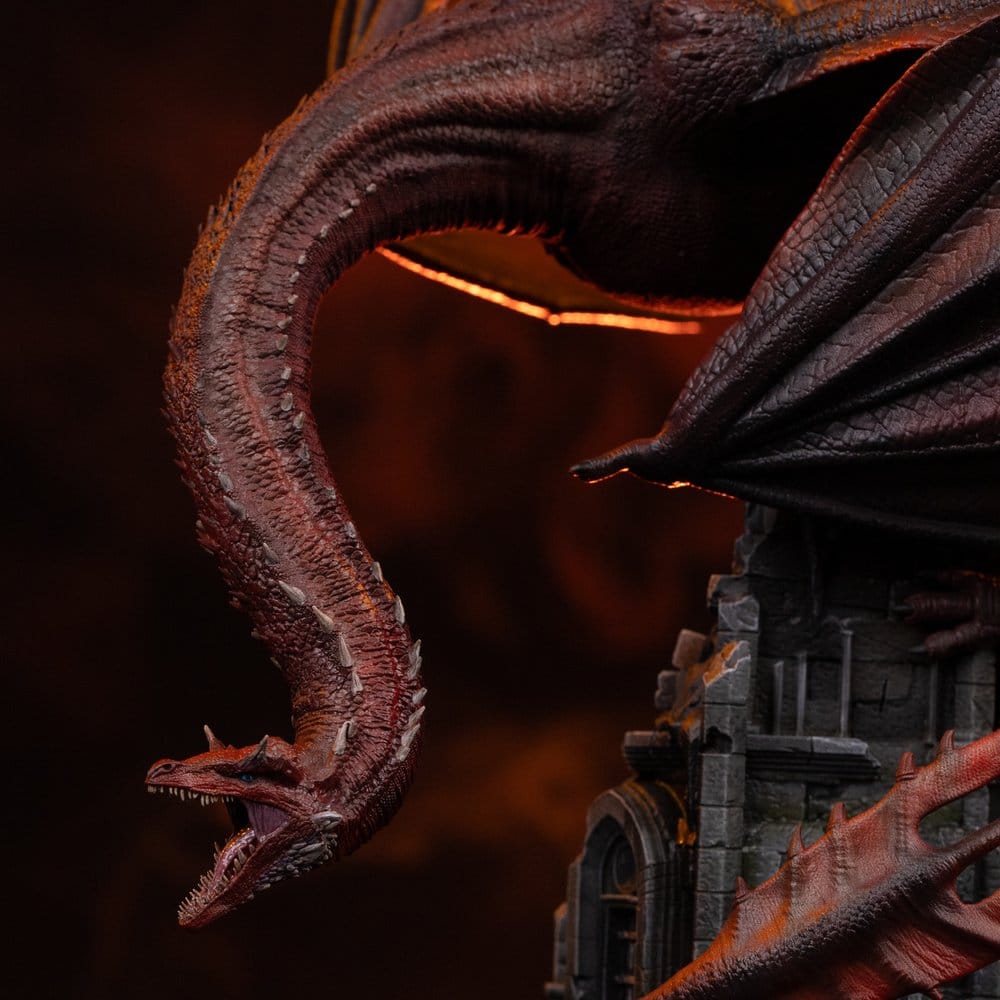 Iron Studios House of the Dragon Icons Caraxes Statue