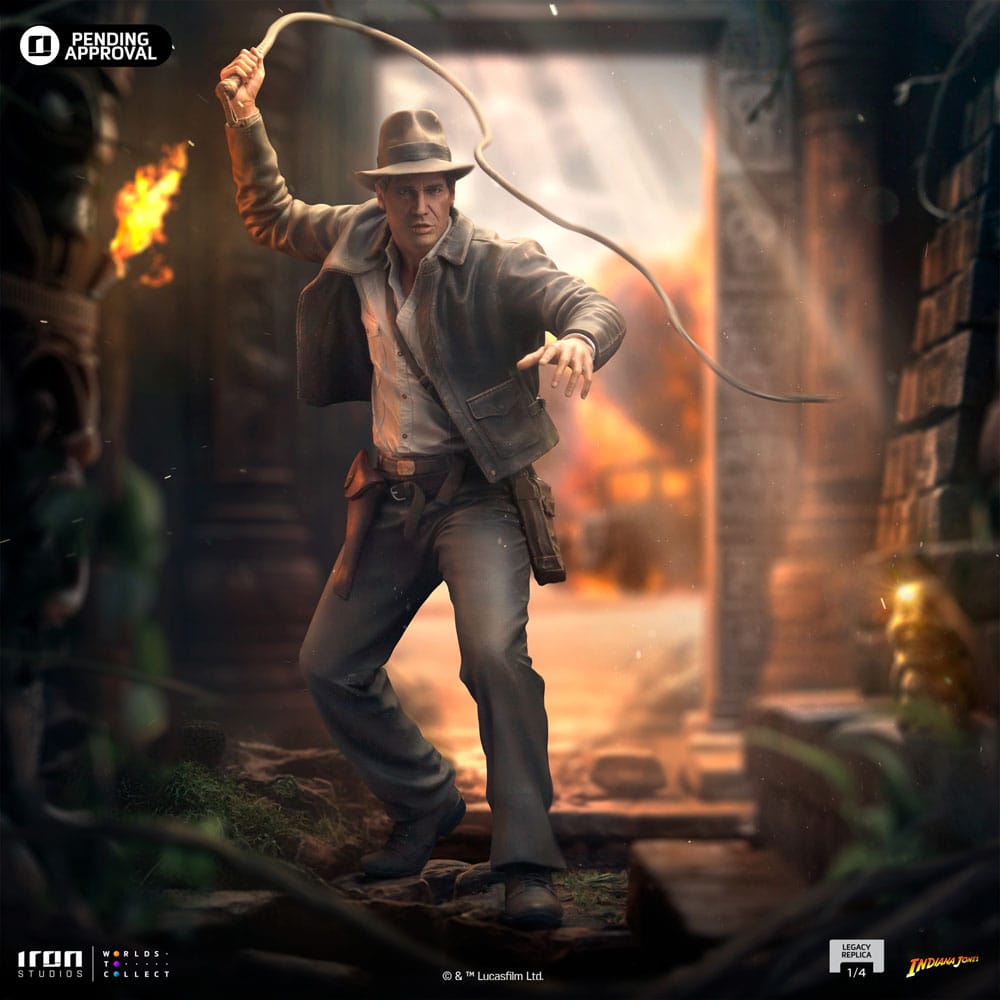 Iron Studios Indiana Jones Replik Indiana Jones Legacy 1/4 Statue