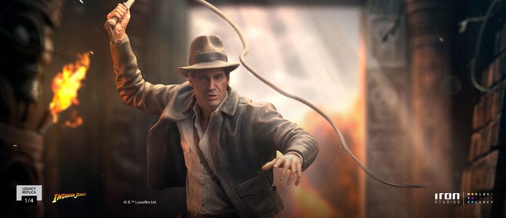 Iron Studios Indiana Jones Replik Indiana Jones Legacy 1/4 Statue