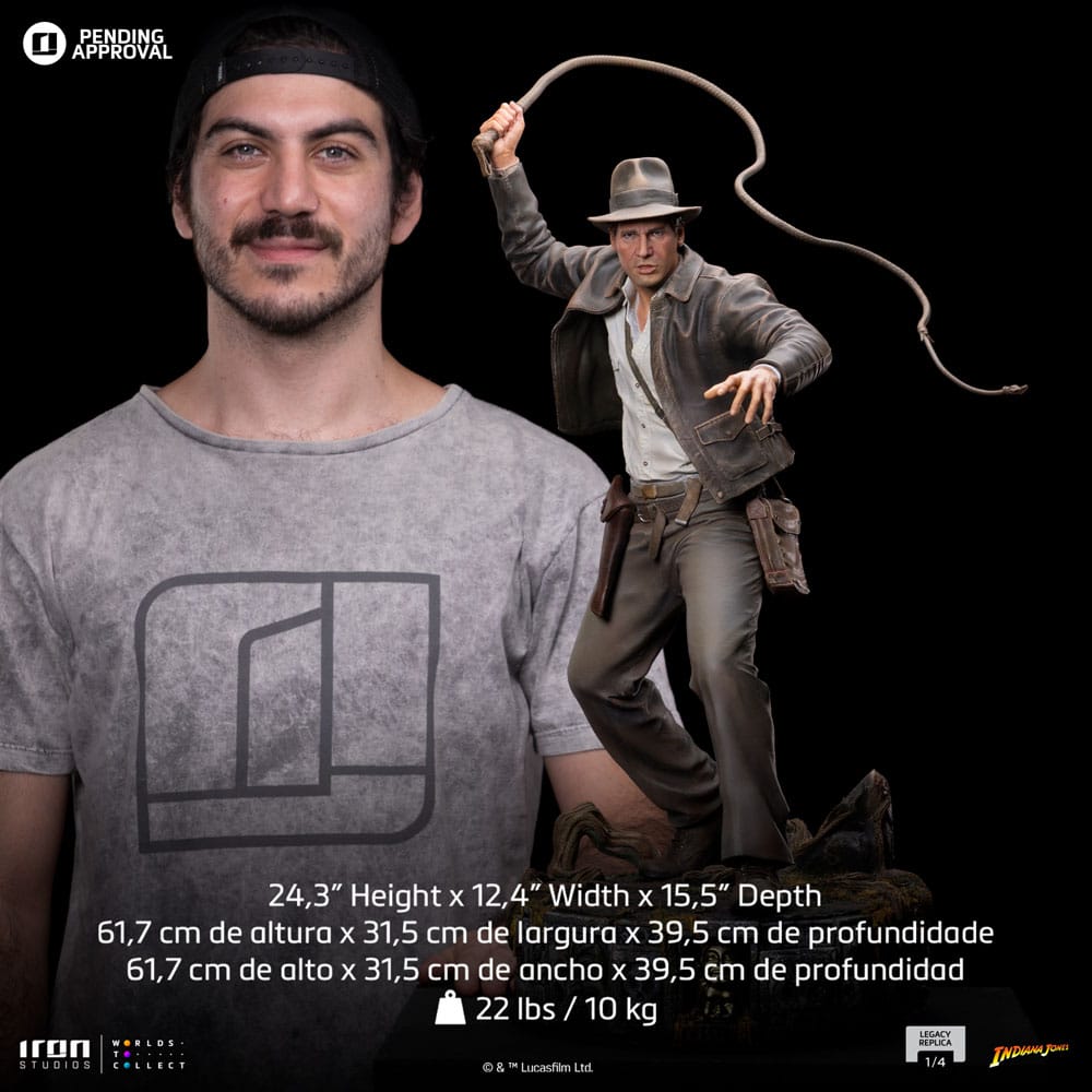 Iron Studios Indiana Jones Replik Indiana Jones Legacy 1/4 Statue