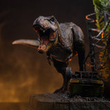 Iron Studios Jurassic Park Icons T-Rex Breakout Set A Statue