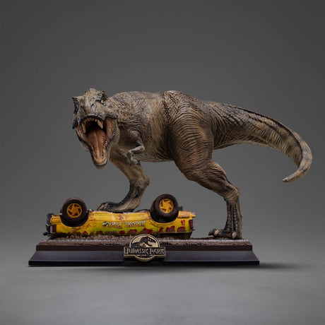 Iron Studios Jurassic Park T-Rex Attack Icons Statue