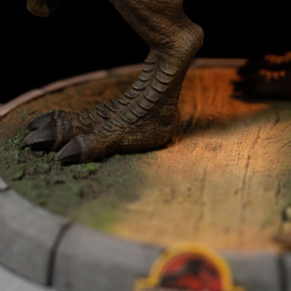 Iron Studios Jurassic Park T-Rex Illusion Mini Co. Figur