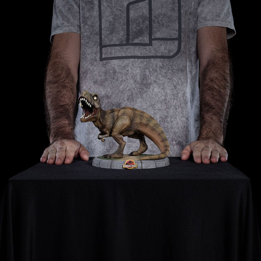 Iron Studios Jurassic Park T-Rex Illusion Mini Co. Figur