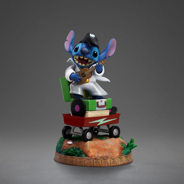 Iron Studios Lilo & Stitch Stitch King Of Rock 1/10 Statue