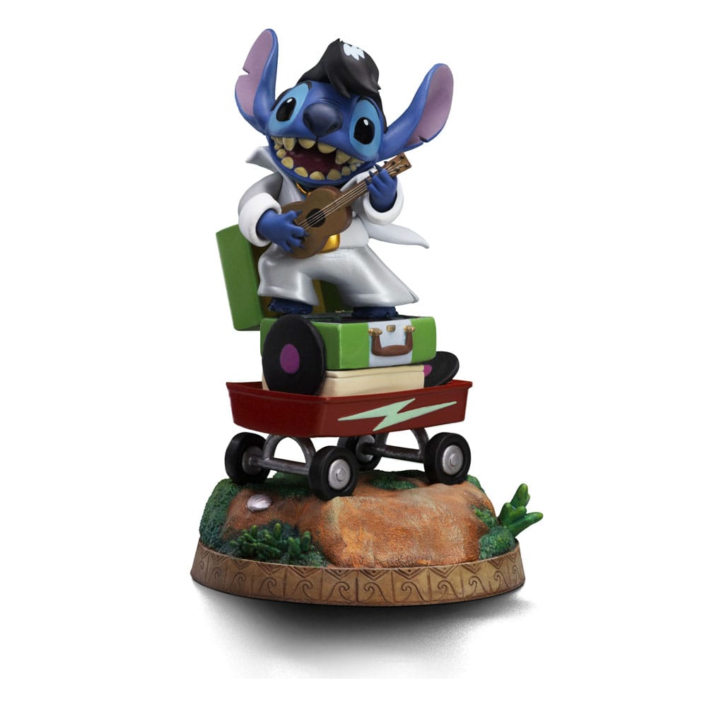 Iron Studios Lilo & Stitch Stitch King Of Rock 1/10 Statue