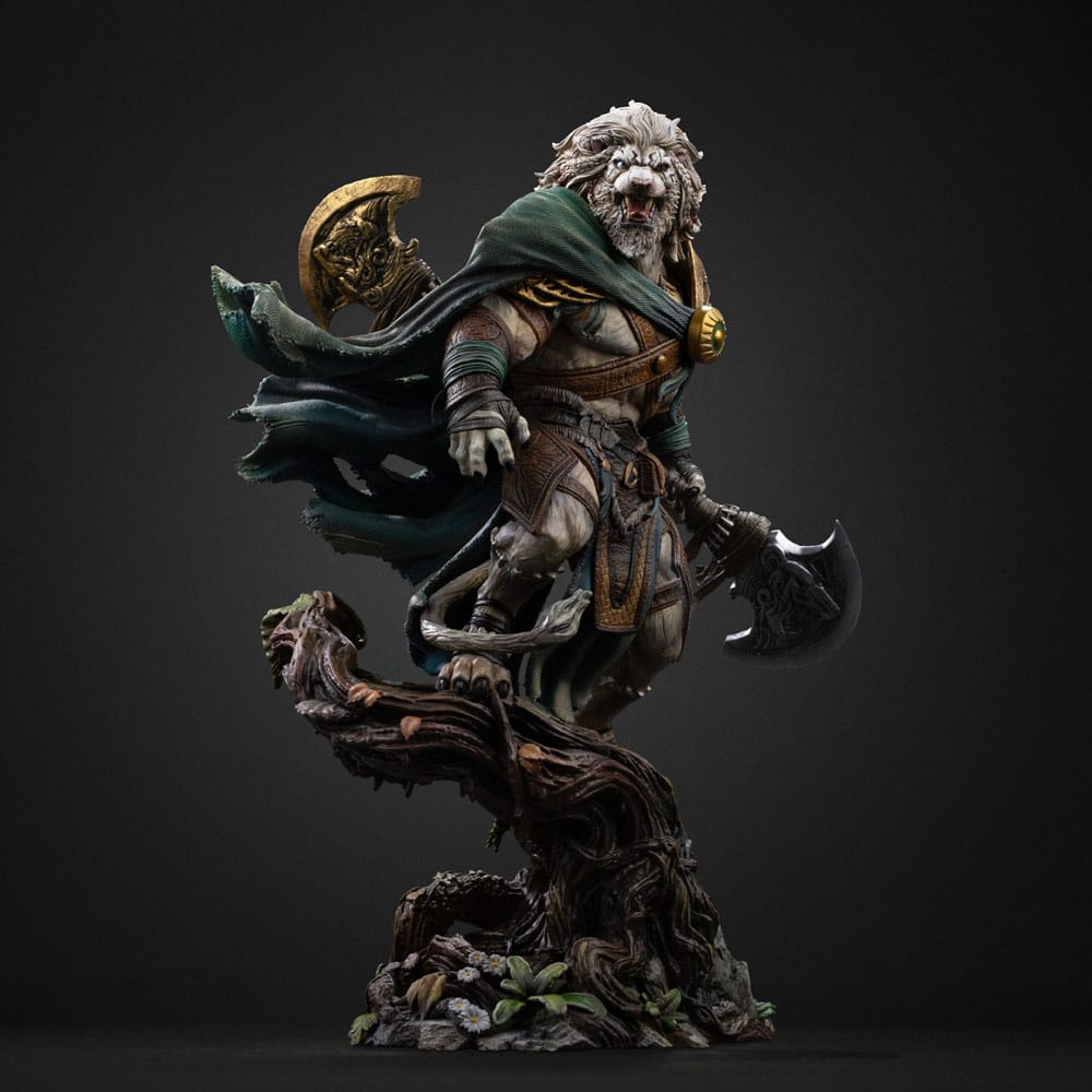 Iron Studios Magic The Gathering Ajani Goldmane Art Scale 1/10 Statue