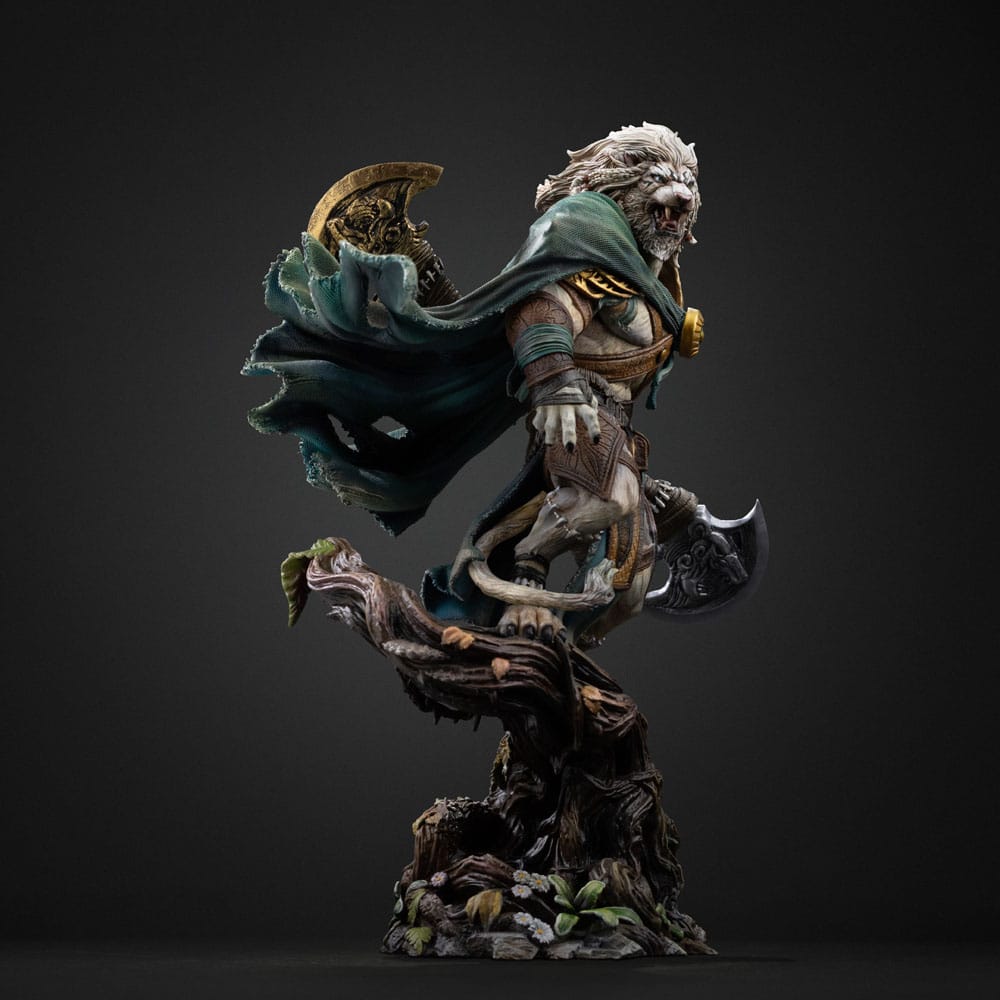 Iron Studios Magic The Gathering Ajani Goldmane Art Scale 1/10 Statue