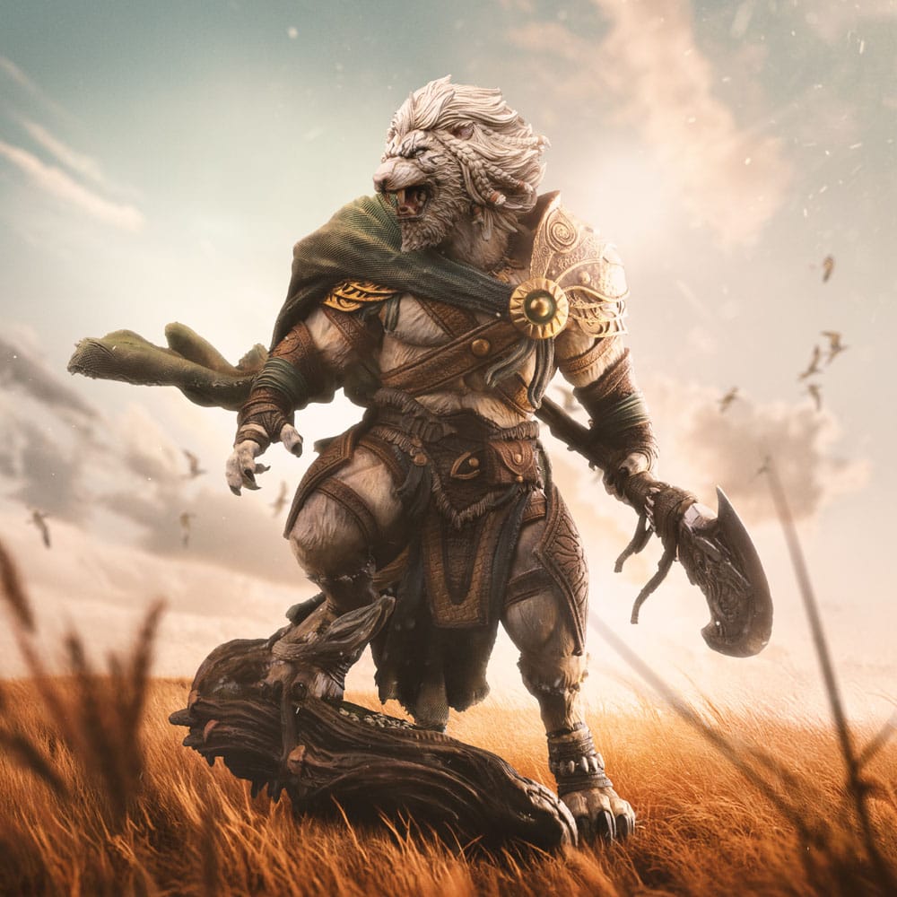 Iron Studios Magic The Gathering Ajani Goldmane Art Scale 1/10 Statue
