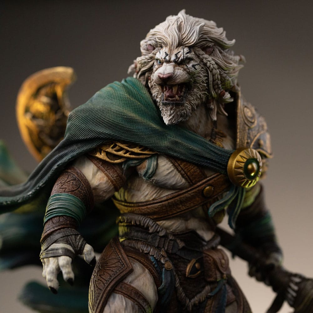Iron Studios Magic The Gathering Ajani Goldmane Art Scale 1/10 Statue