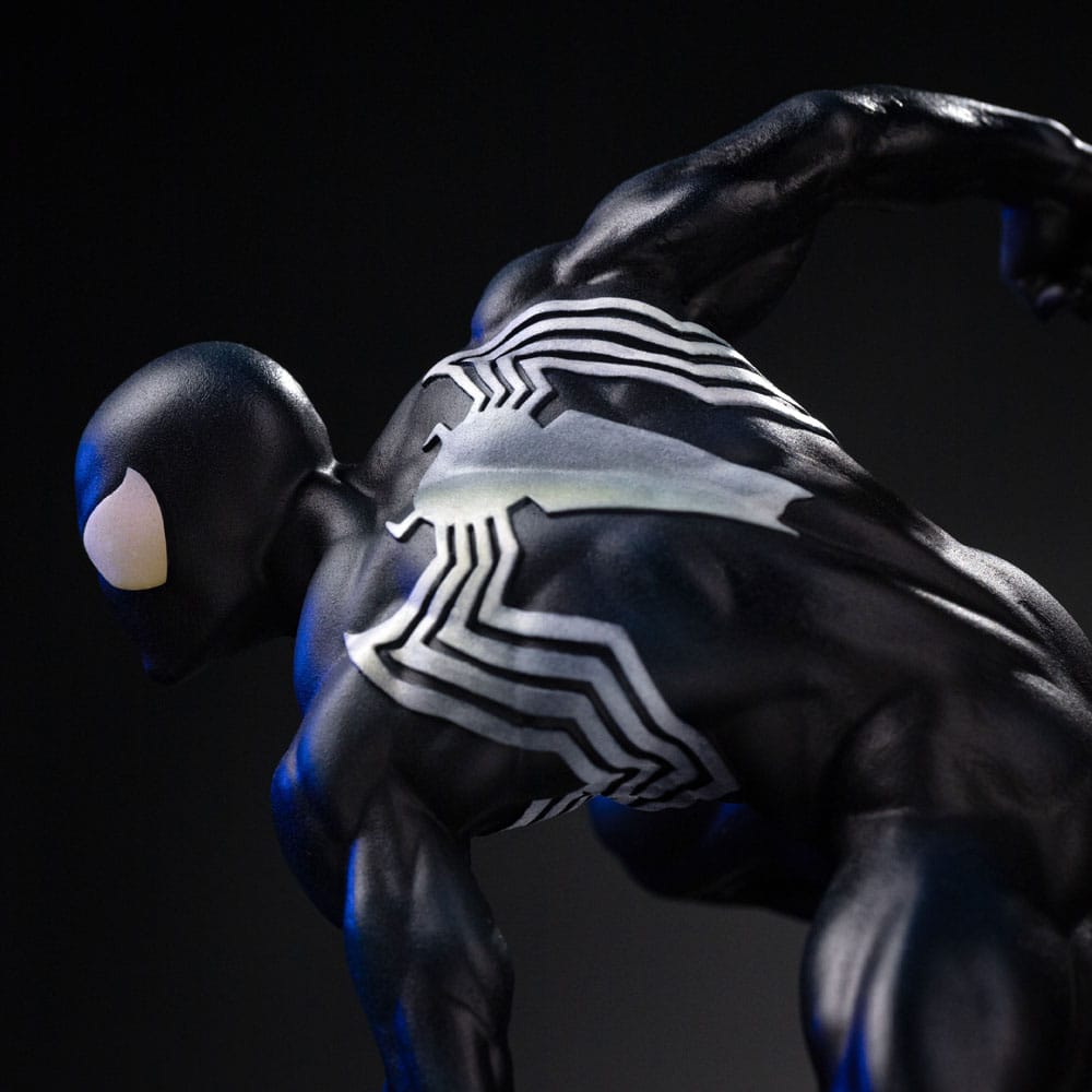 Iron Studios Marvel BDS Art Scale Spider-Man Black Costume 1/10 Statue
