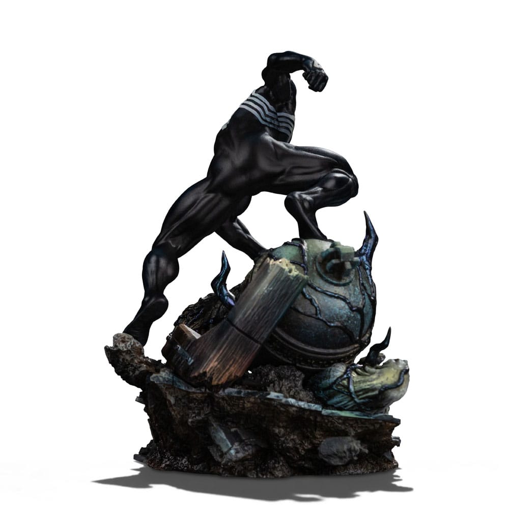 Iron Studios Marvel BDS Art Scale Spider-Man Black Costume 1/10 Statue