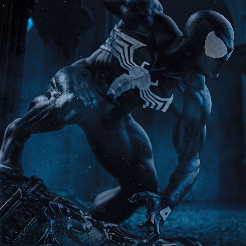 Iron Studios Marvel BDS Art Scale Spider-Man Black Costume 1/10 Statue
