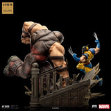 Iron Studios Marvel BDS Art Scale Wolverine Vs Juggernaut Heo EU Exclusive 1/10 Statue