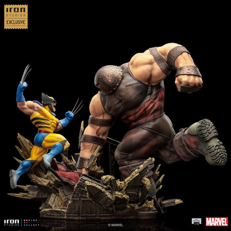 Iron Studios Marvel BDS Art Scale Wolverine Vs Juggernaut Heo EU Exclusive 1/10 Statue
