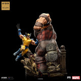 Iron Studios Marvel BDS Art Scale Wolverine Vs Juggernaut Heo EU Exclusive 1/10 Statue