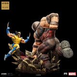Iron Studios Marvel BDS Art Scale Wolverine Vs Juggernaut Heo EU Exclusive 1/10 Statue