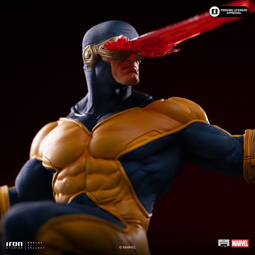 Iron Studios Marvel Comics BDS Art Scale Cyclops Deluxe 1/10 Statue