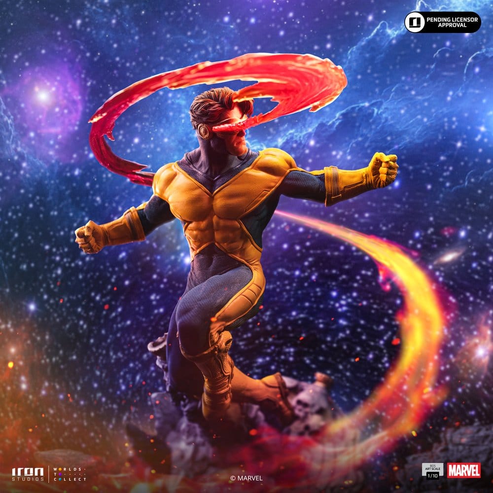 Iron Studios Marvel Comics BDS Art Scale Cyclops Deluxe 1/10 Statue