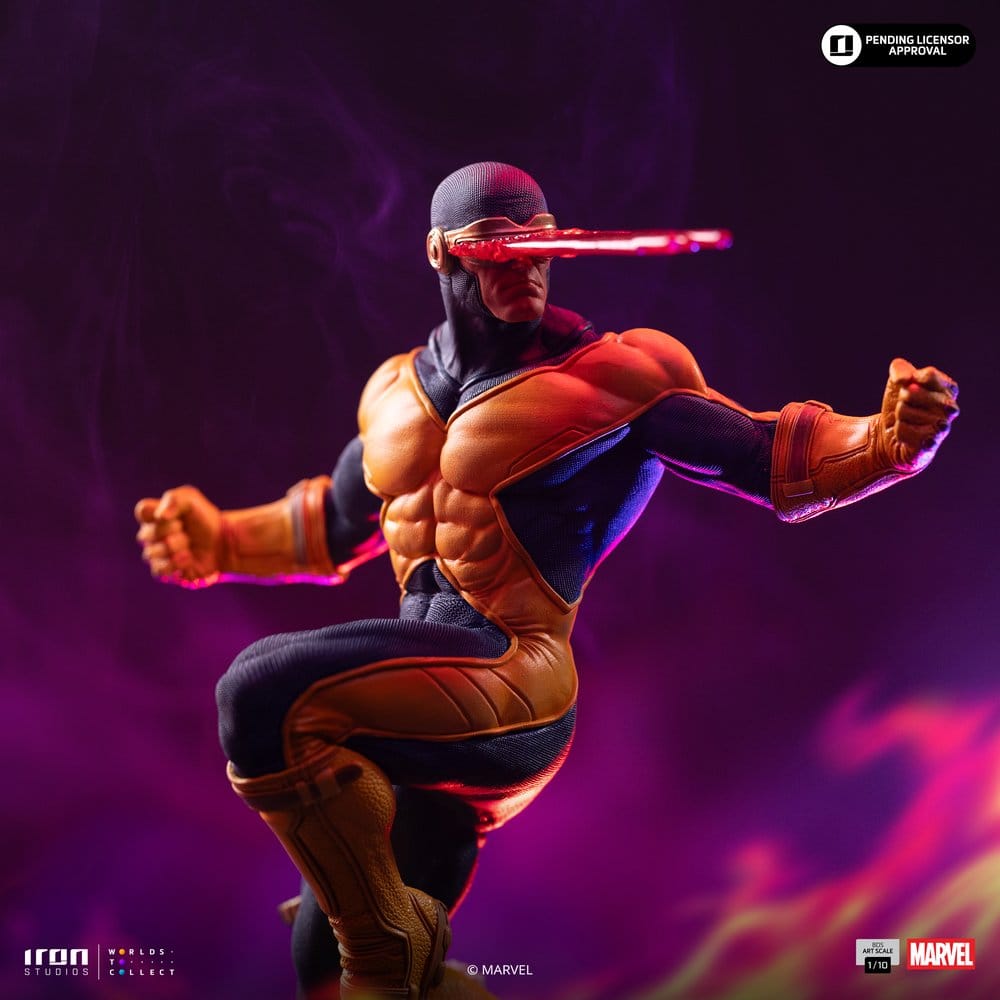 Iron Studios Marvel Comics BDS Art Scale Cyclops Deluxe 1/10 Statue
