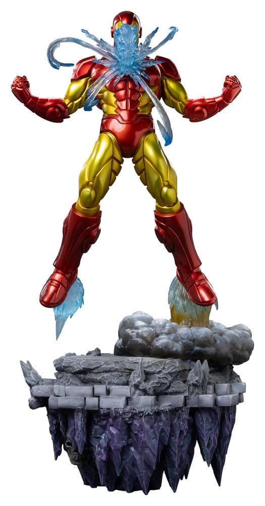 Iron Studios Marvel Comics BDS Art Scale Iron Man Deluxe 1/10 Statue