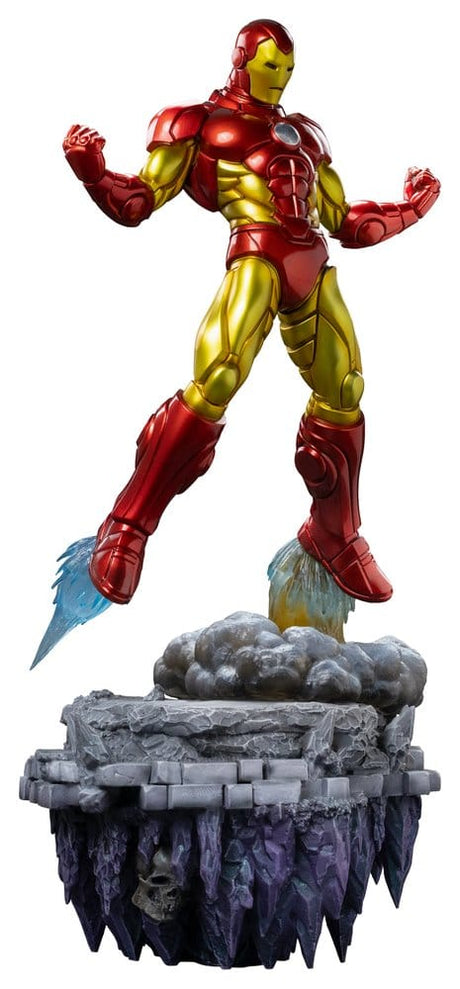 Iron Studios Marvel Comics BDS Art Scale Iron Man Deluxe 1/10 Statue