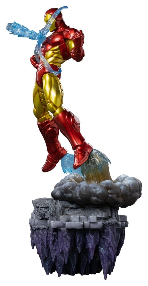 Iron Studios Marvel Comics BDS Art Scale Iron Man Deluxe 1/10 Statue