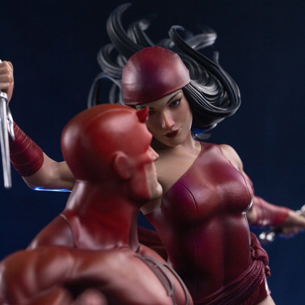 Iron Studios Marvel Comics Daredevil & Elektra 1/6 Diorama