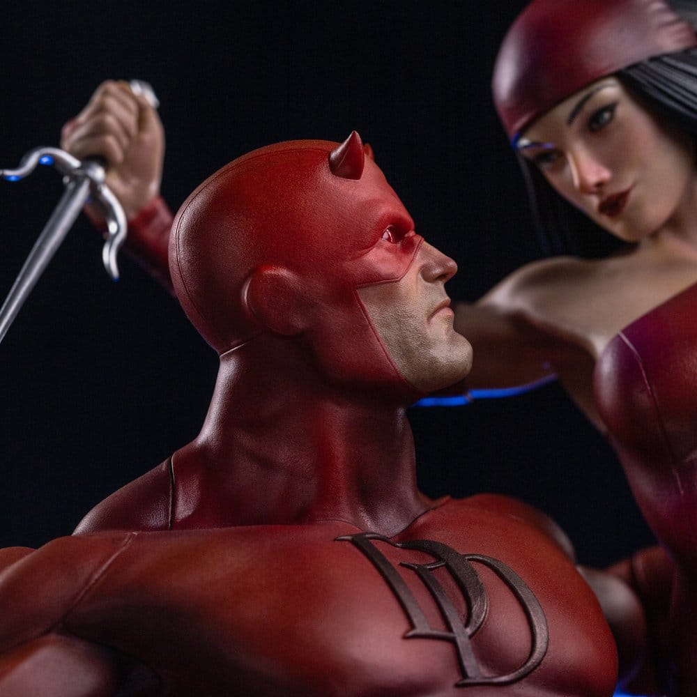 Iron Studios Marvel Comics Daredevil & Elektra 1/6 Diorama