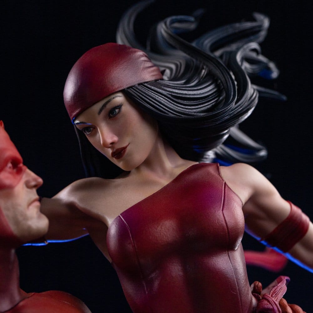 Iron Studios Marvel Comics Daredevil & Elektra 1/6 Diorama