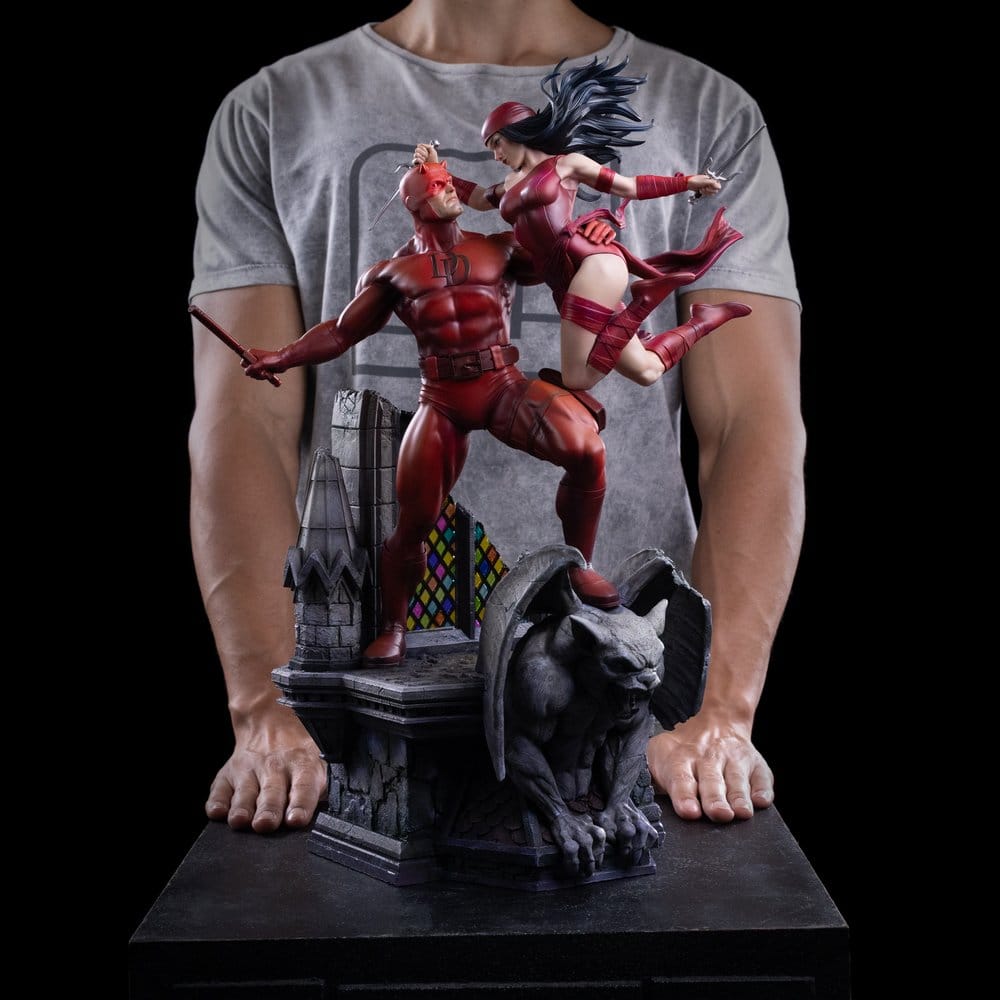 Iron Studios Marvel Comics Daredevil & Elektra 1/6 Diorama