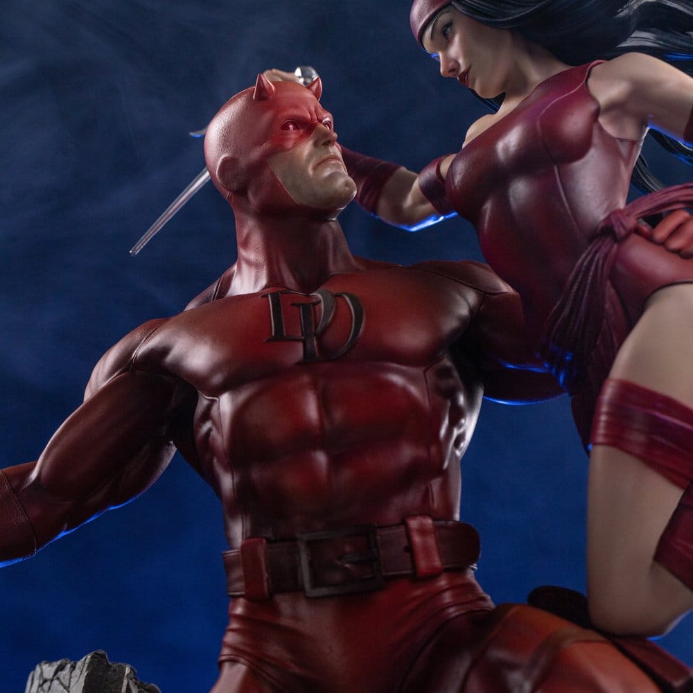 Iron Studios Marvel Comics Daredevil & Elektra 1/6 Diorama