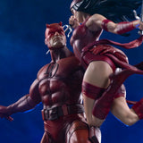 Iron Studios Marvel Comics Daredevil & Elektra 1/6 Diorama