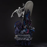 Iron Studios Marvel Comics Infinity Gauntlet Diorama Silver Surfer Deluxe 1/10 Statue