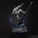 Iron Studios Marvel Comics Infinity Gauntlet Diorama Silver Surfer Deluxe 1/10 Statue